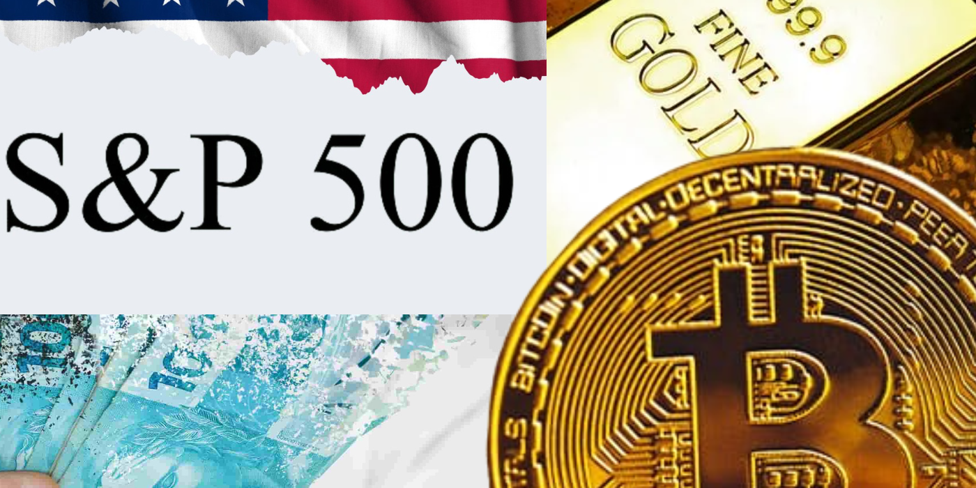 Bitcoin, Ouro, Real/Dólar e S&P500. Veja o desempenho do dia em uma informação dinâmica e objetiva.