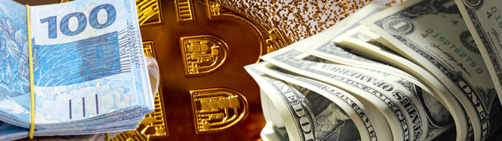 Real respira, mas ainda está em cena! Pequena queda hoje não convence o mercado. Abaixo de US$100.000,00. Bitcoin cai mais e liquidações afundam o preço.