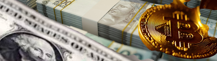 BC injeta quase 5 bi em leilões, mas Dólar segue subindo. Bitcoin em forte alta procura chegar aos US$110.000,00 atingindo US$107.700,00.
