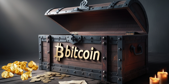Bitcoin em queda hoje e escassez em alta sempre. Ouro faz correção após atingir US$ 2.942.