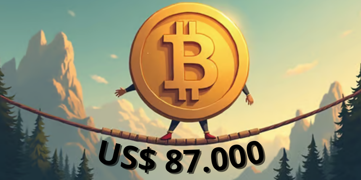 Ouro em nova ATH e BTC se segura em torno de US$ 87.000. Veja o desempenho do dia, inclusive Real/Dólar e S&P500, em uma informação dinâmica e objetiva.