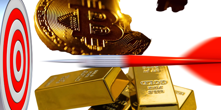 Bitcoin dispara hoje e o Ouro fechou a semana em queda. E agora? Leia mais nesta análise de abertura da semana.